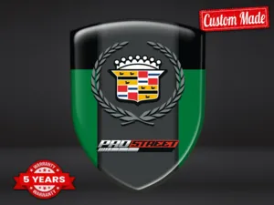 Cadillac Emblema Interno Drift Stile Premium Badge Cupola